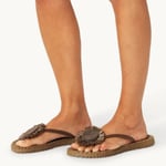 Cheerful Flip Flop Flower -varvassandaalit mokka Ilse Jacobsen — kuva 2