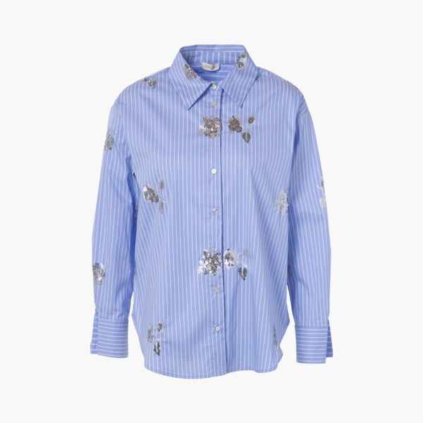 Leila Blouse light blue JcSophie 