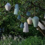 Kullansävyinen aurinkokennolyhty Ikat Jar 30Ø, Lumiz — kuva 2