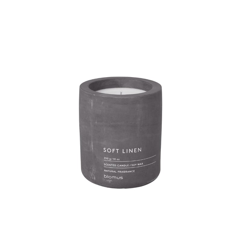Scented Candle Soft Linen L Blomus