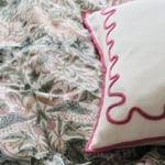 Cecina Cushion Cover 50x50 pink Mille Notti  — kuva 2