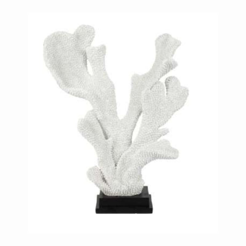 Deco Coral On Foot Large white Cote Table