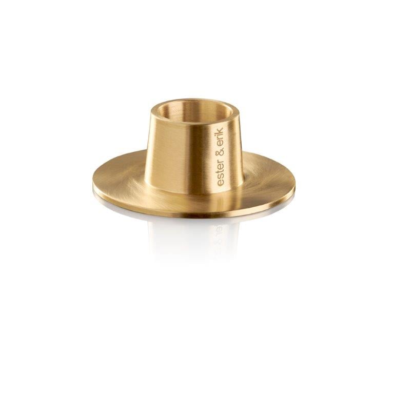 Candle Holder matt gold Ester & Erik