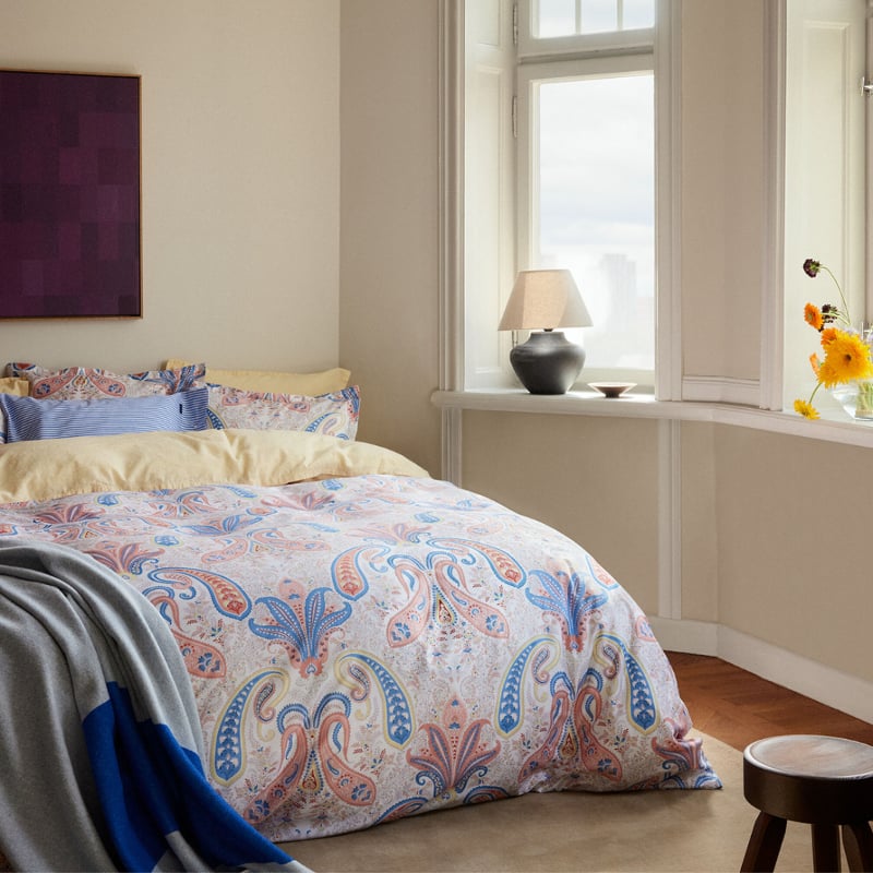 Key West Paisley Double Duvet guava orange Gant Home 