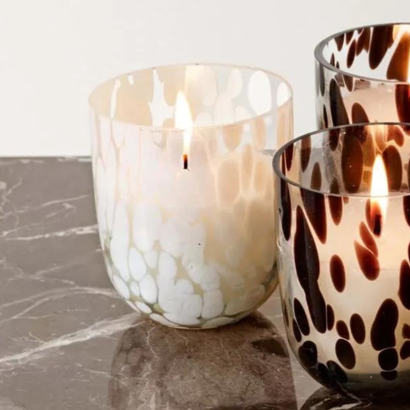 Scented Candle Baby Oyster white 