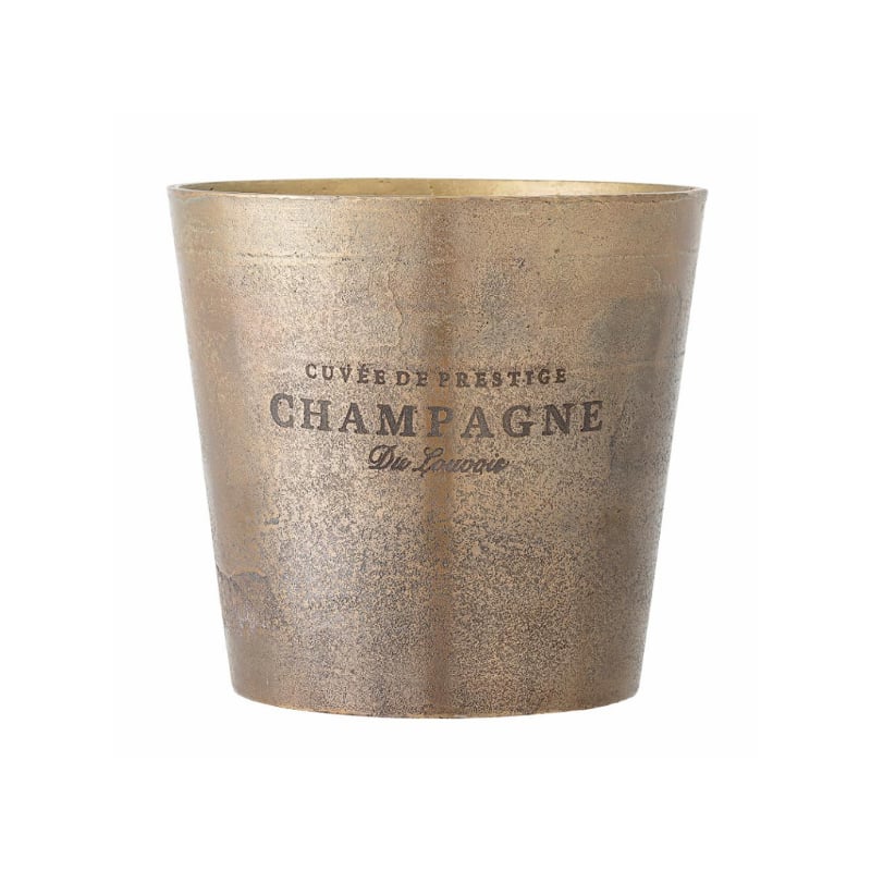 Champagne Bowl Brass Aluminium, Bloomingville