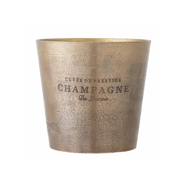Champagne Bowl Brass Aluminium, Bloomingville