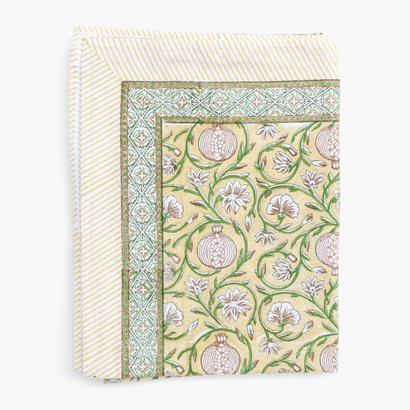 Tangier Pomegranate -pöytäliina 150x350cm, Chamois