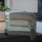 Mohair Blanket green marble Stacklebergs  — kuva 2