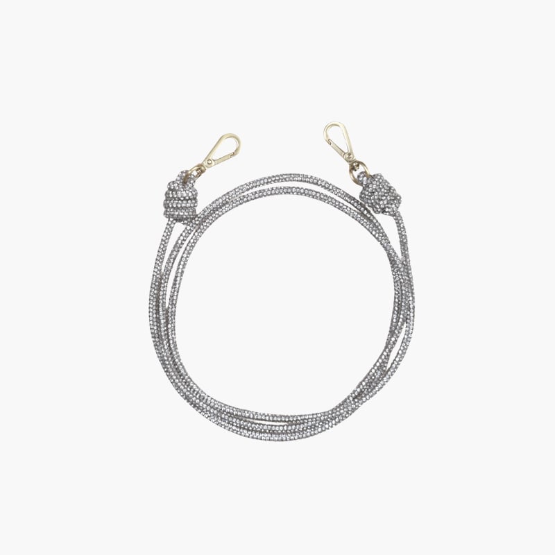 Kim Phone Chain argente Louvini Paris 