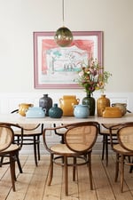 Ceramic Flower Pot taupe  — kuva 2