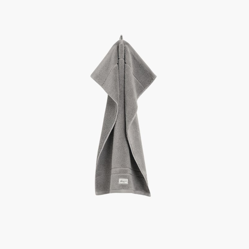 Premium Towel 30x50 concrete grey Gant Home 