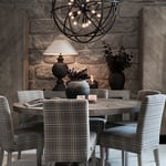 Nest Ceiling Lamp Black Artwood — kuva 2