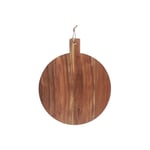 Cutting Board Round Oiled Acacia Wood  — kuva 1