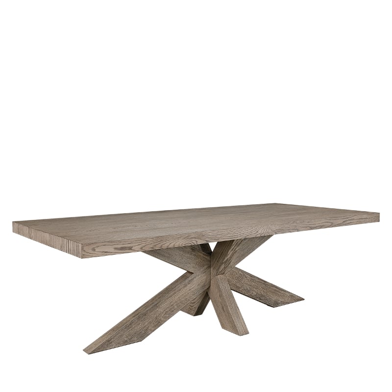 Hunter Dining Table 240 Antique Grey Artwood
