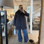 Cityrain midi sadetakki dark indigo Ilse Jacobsen  — kuva 5