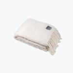Kid Mohair Throw pure white Stackelbergs  — kuva 1
