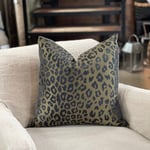 Temperley x Romo Saskia Cushion Cover olive/black 50x50 — kuva 1
