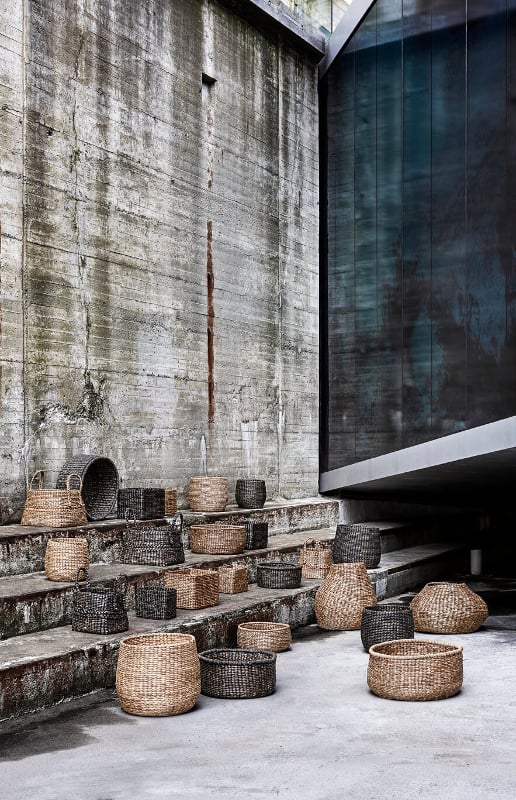 Basket Round S Black, Muubs