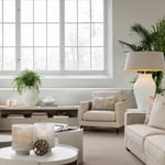 Fiora XL Table Lamp ivory Artwood  — kuva 3