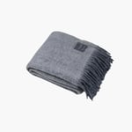 Mohair Blanket skiffer & white Stacklebergs  — kuva 1