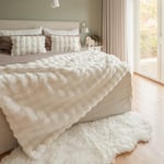 Misty Blanket L ivory  — kuva 2