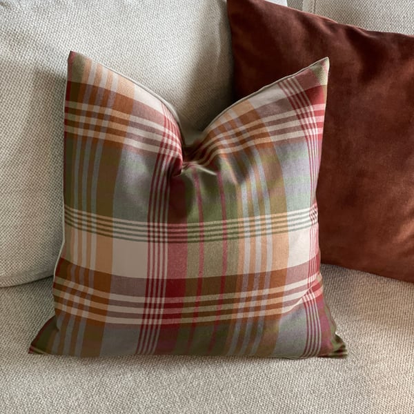 Mulberry Ancient Tartan Cushion Cover 40x60 