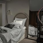 Honeysuckle & Tulip Duvet Cover 150x210 grey Mille Notti  — kuva 2