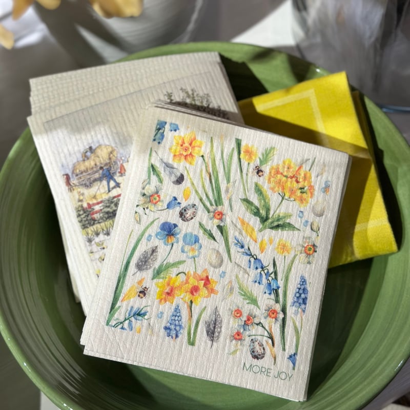 Tiskirätti kevätkukkia, More Joy