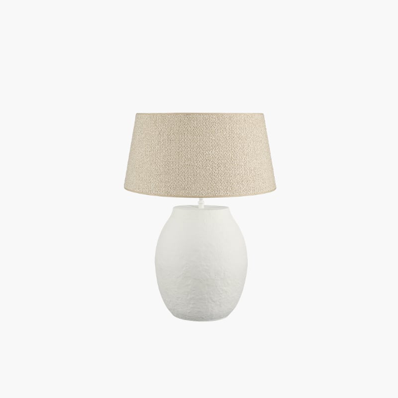 Fiora Table Lamp ivory Artwood 