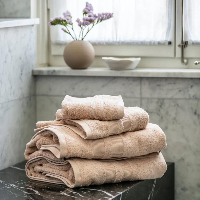 Fontana Towel 30x50 dusty pink Mille Notti 