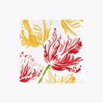Lautasliina Tulipe 25x25 cm, 20 kpl, Françoise Paviot — kuva 1