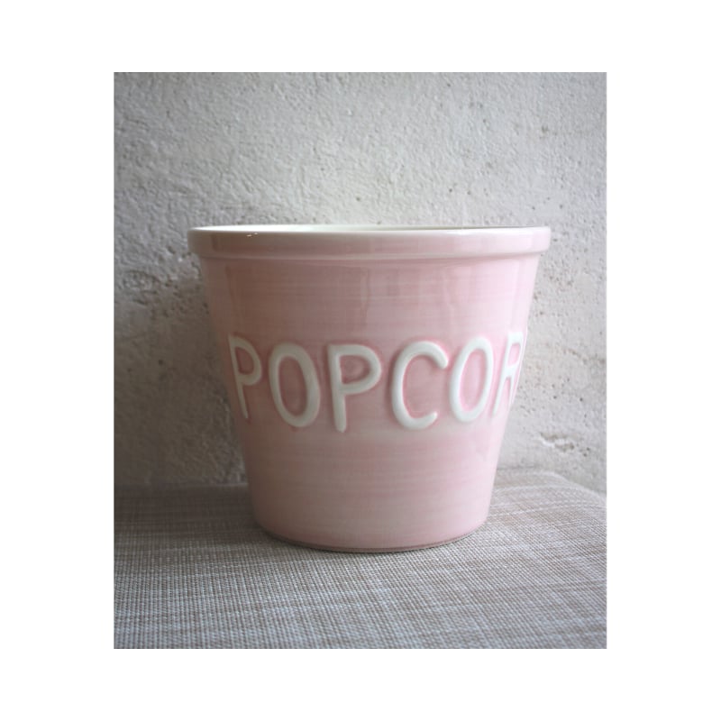 Kulho Popcorn vaaleanpunainen Bruka Design