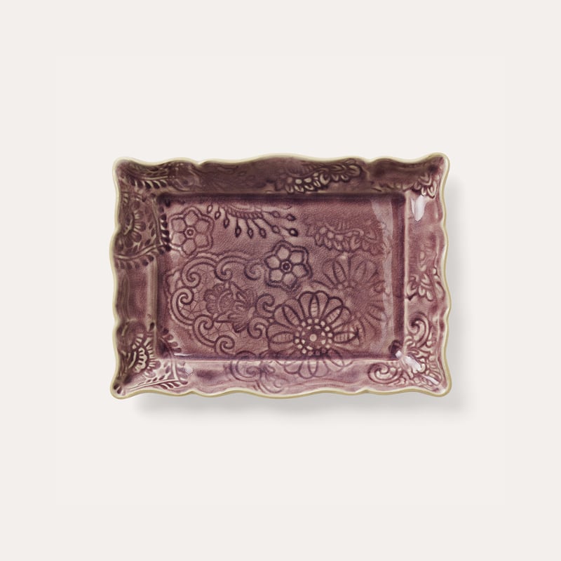 Appetizer Plate lavender Sthål 