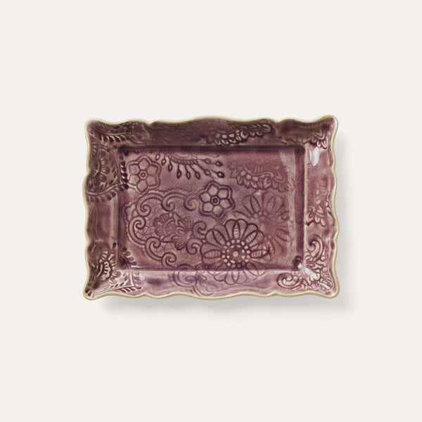 Appetizer Plate lavender Sthål 