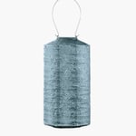 Siniharmaa Topaze Cylinder aurinkokennolyhty 18Ø, Lumiz — kuva 1