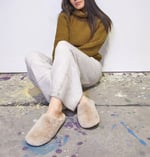 Slippers Norte beige Victoria — kuva 3