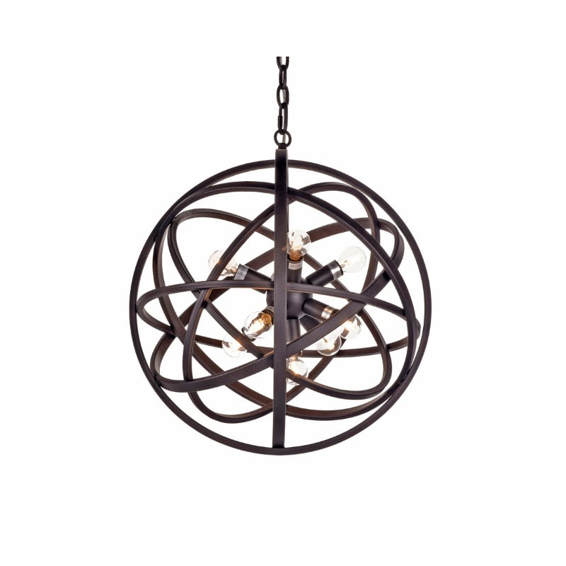 Nest Ceiling Lamp Medium black Artwood 