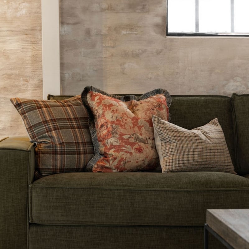 Rosewood Flower CC 50x50 with fringe Artwood  — kuva 2
