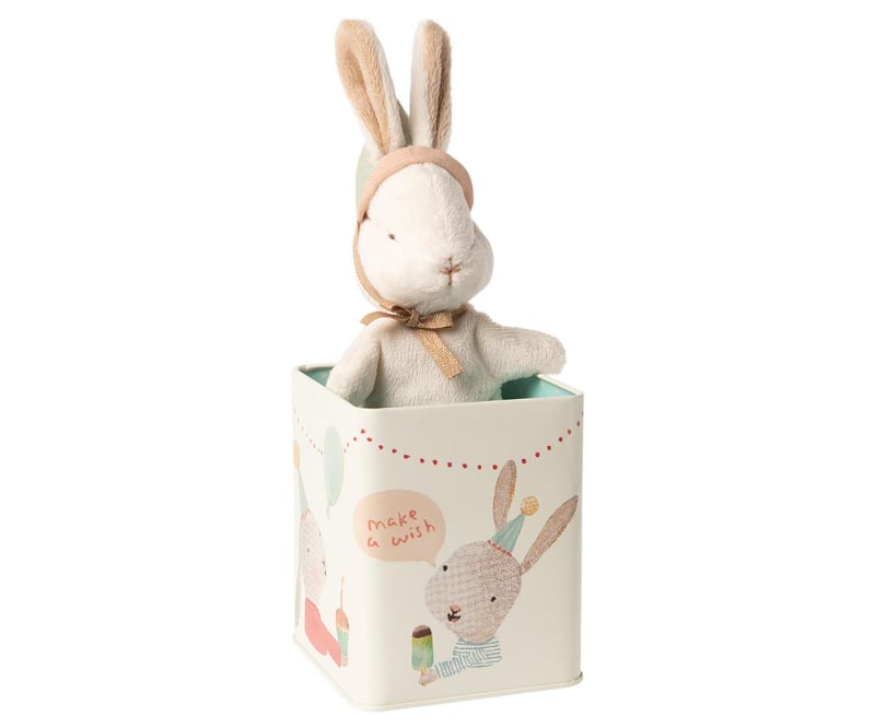 Happy Day Bunny In Box Small Maileg