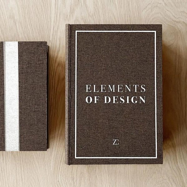 Coffee Table Book / Box M Elements of Design 