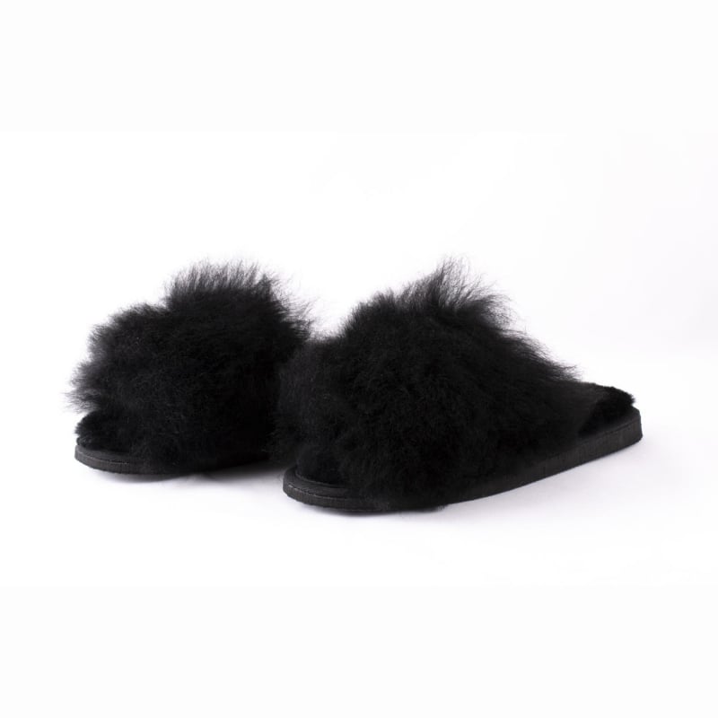 Tessan Slipper black Shepherd