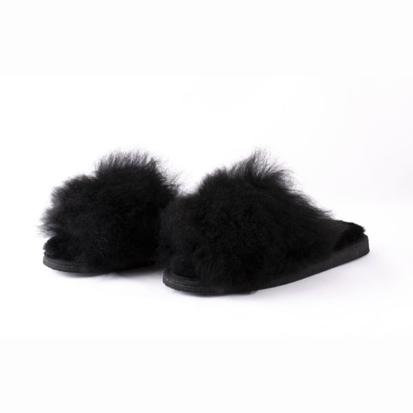 Tessan Slipper black Shepherd