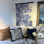 Forest Blu Canvas 120x150 Artwood  — kuva 2