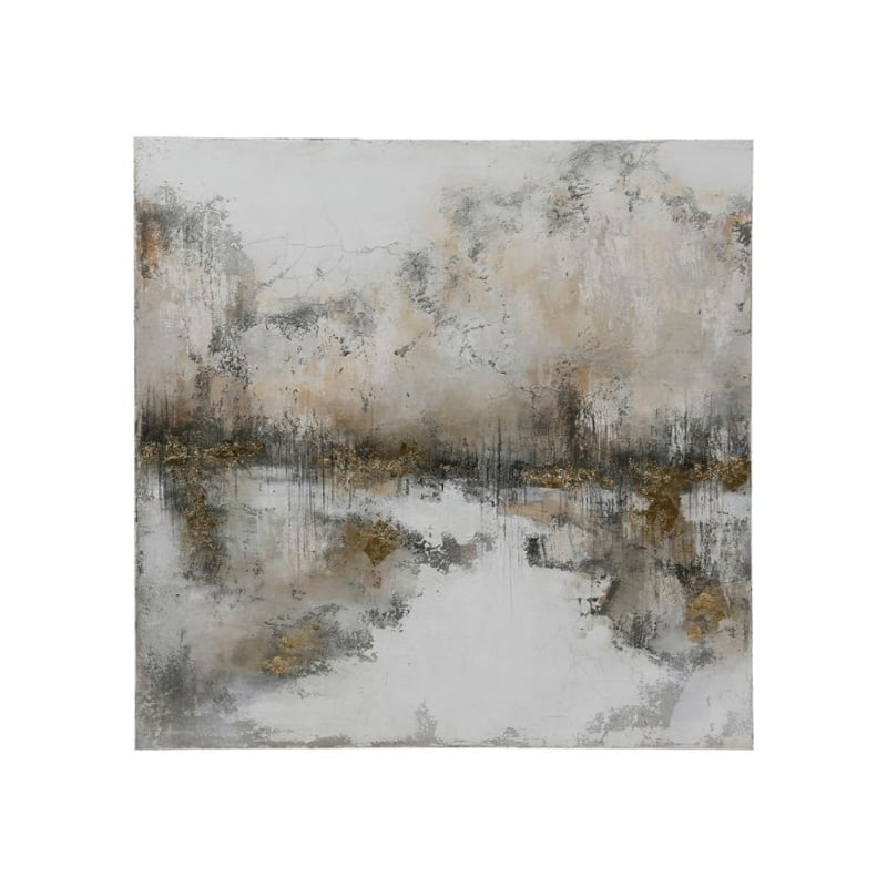 Painting Horizon gold / grey 