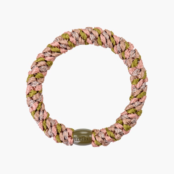 Kknekki Mix green pink hiuslenkki