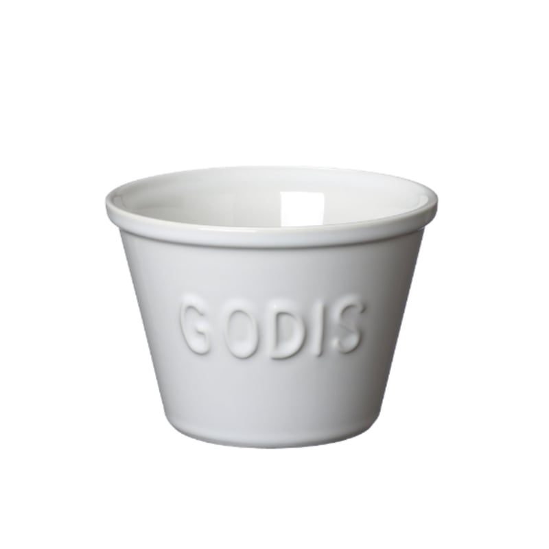 Kulho Godis valkoinen Bruka Design