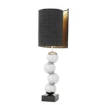 Table Lamp Aerion nickel with black shade Eichholtz — kuva 2