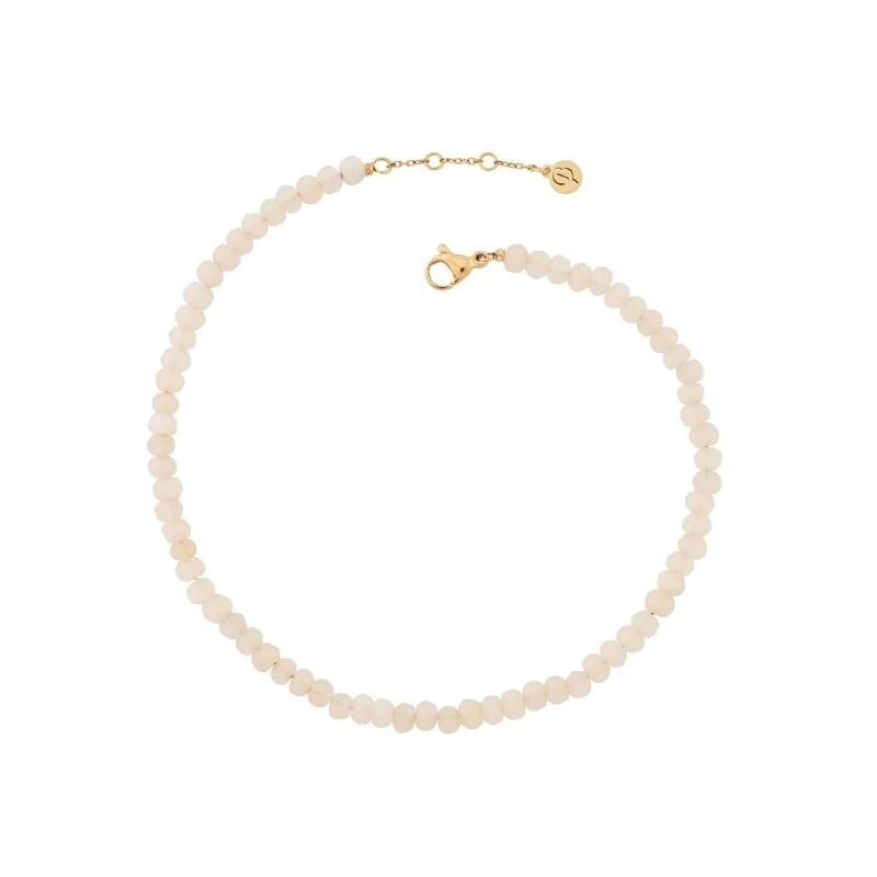 Summer Beads Anklet white gold Edblad 