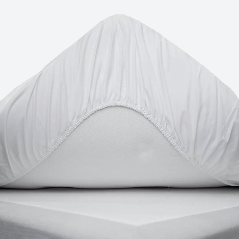 Pousada Fitted Sheet 90x200 white Mille Notti 